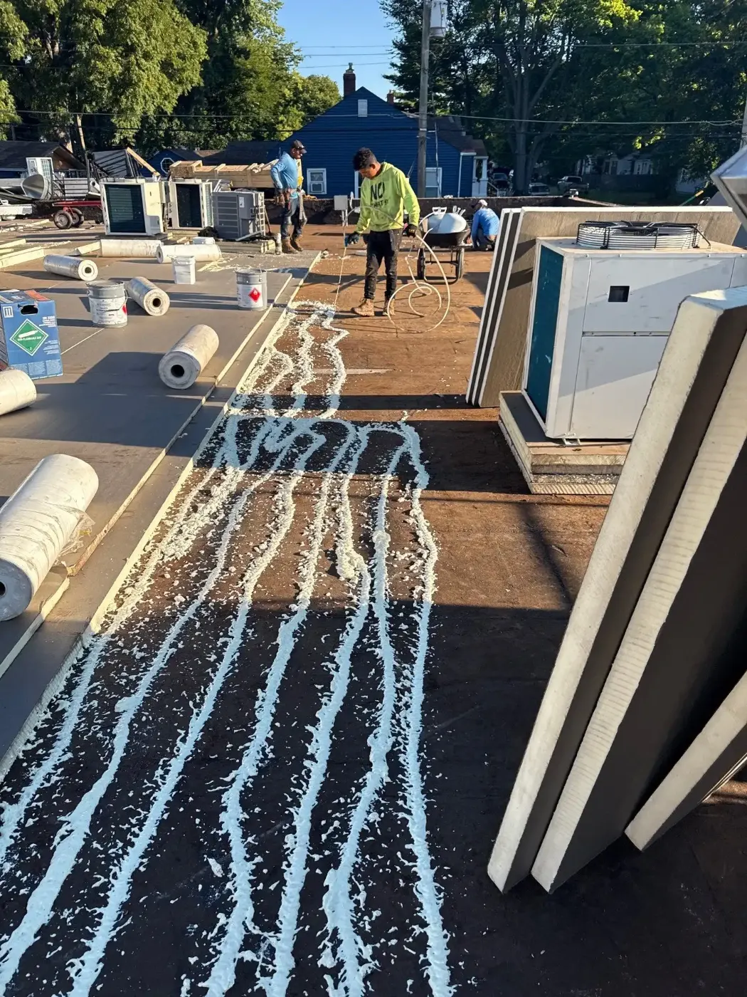 Membrane repair completed in Hartford City